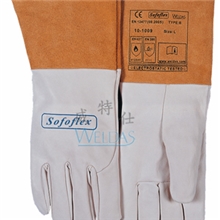 威特仕氩弧焊接手套10-1009二氧化碳烧焊手套电焊手套