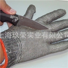 厂家直供国产钢丝防割手套（全钢丝编织）4级防割手套性价比高
