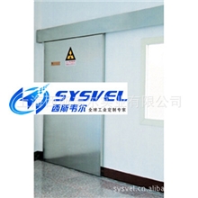 推拉式单扇防护门，电动推拉单扇防护门，定制防辐射门，铅防护门