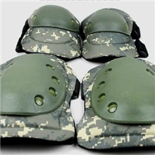 骑行防护护具护膝护肘运动护具四件套7色可选普通护膝+护肘