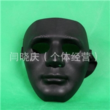 绿/黑/泥色/白色/紫色/蓝色人脸面具，克隆战士面具厂家批发