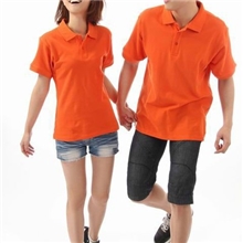 供应深圳福永工厂夏季广告衫工衣T恤加工翻领工作服T恤