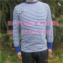 海魂衫海军衫海魂衫T恤长袖军训服军训长袖条纹