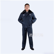 新式保安冬执勤棉袄新式保安夹克棉袄保安执勤棉袄