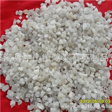 【厂家供应信誉保证东海Sio2％99.99】3-5目水处理石英砂