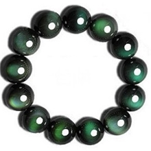 正品巴西黑曜石水晶手链东海县燕子水晶商行男友生日礼物