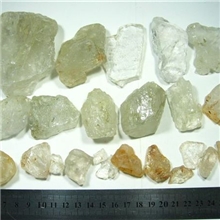 黄玉托帕石矿物岩石标本原料天然黄玉1公斤计价