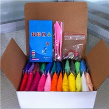 厂家直销批发超轻粘土橡皮泥新型环保彩泥24色套装