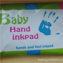 安全手印泥，婴儿手脚印，宝宝手印泥，商务印泥，情侣婚庆印泥