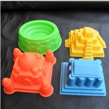 大建筑月亮沙模具乐陶陶空气粘土模具沙滩模具超轻粘土模具