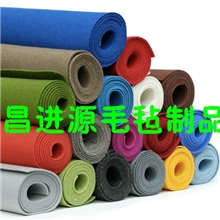 厂家批发经久耐用毛毡布无纺布毛毡彩色无纺布