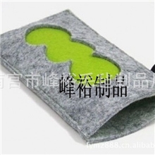 供应各种款式毛毡袋毛毡眼镜袋