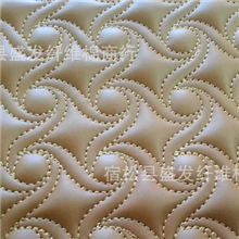 皮革绗绣移门装饰绗缝加工电脑绗绣加工