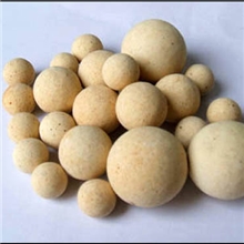 大量供应粘土质耐火高铝球