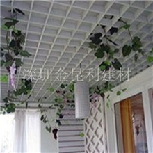 格栅吊顶材料格子天花中空天花格栅团购