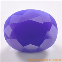 梧州人造锆石批发蛋形彩色锆石供应各种规格
