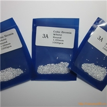 梧州锆石批发八心八箭圆形白色1.0三AAA质量等级