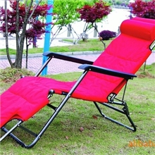 厂家直销加长加棉178两用躺椅沙滩椅折叠椅午休床