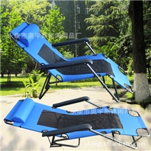 厂价直销批发躺椅折叠椅午休椅午睡椅两用躺椅透气网布