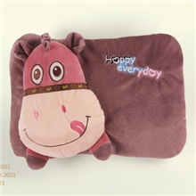 2013创意新款卡通快乐牛毛绒电热水袋电暖宝暖手宝大量批发