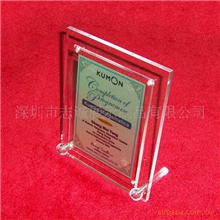 深圳亚克力礼品相框有机玻璃礼品