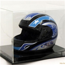 制作头盔展示箱摩托头盔陈列箱亚克力展示架
