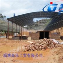 红砖窑隧道窑吊顶选用高乐硅酸铝模块