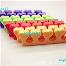 美甲工具用品批发手指分指棉分指器分趾器颜色随机