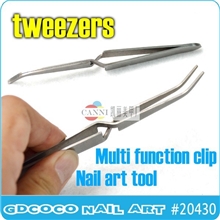 美甲工具批发水晶甲专用定型镊子塑形镊子塑形夹30639b
