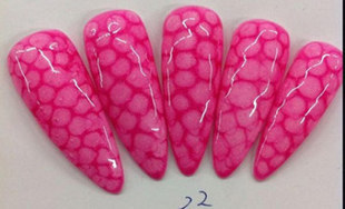 最新推出48色蛇纹甲油胶美甲光疗QQ胶2012火爆