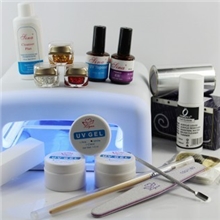 光疗彩胶套餐美甲光疗UV凝胶套餐美甲工具光疗甲水晶甲大套装