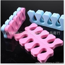 萌妃美甲用品美脚用品美甲分指棉脚趾分离器一对颜色随机