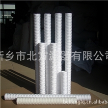 供应脱脂棉线绕水滤芯精度高压差小纳污量大
