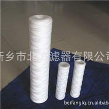 供应各种规格尺寸PP脱脂棉线绕水滤芯