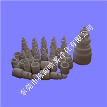 塑料F4聚四氟乙烯螺旋喷嘴喷头/耐酸碱脱硫除尘螺旋喷嘴定制