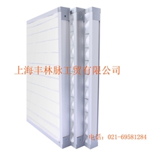 厂家直销初效板式过滤器铝框龙骨架板式过滤网绿白棉板式过滤