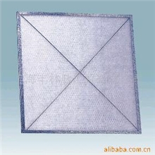 简易铝框空气过滤器镀锌框无纺布滤网过滤器厂家供应