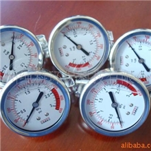 供应防震油压表压力表水处理压力表