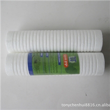 厂商-10寸沟槽过滤PP棉滤芯净水滤芯压纹沟槽PP棉纯水机棉芯