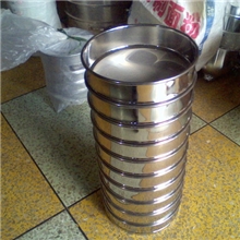 304材料直径20CM不锈钢筛子底盖