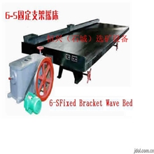 恒兴选矿设备6s玻璃钢摇床重选设备