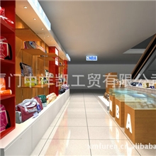 厂家批发包包展示柜木制柜台展示架