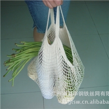 厂家专业生产纯棉机织网袋/丙纶网兜棉网兜