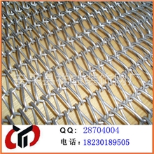 祥益供应出口标准的装饰隔断网帘，金属屏风帘