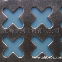 供应不锈钢十字冲孔板铁板十字冲孔网十字网孔板
