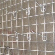 厂家直销白色包塑网片超市网片白色网片货架网片