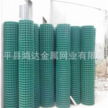 厂家提供绿色波浪形包塑荷兰网加工