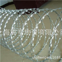 刀片刺丝（专业生产各种规格镀锌刀片刺铁丝）