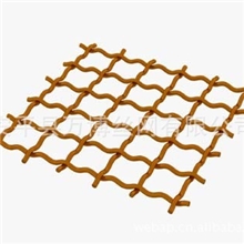 铜单隔花轧花网