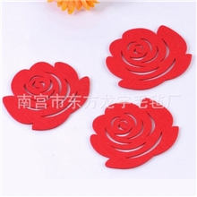 供应羊毛毡杯垫餐垫隔热垫毛毡布杯垫无纺布餐垫杯垫